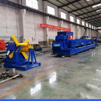 China Building Material Shops Galvanized Metal Sheet Road Fence W Waves Roll Forming Machine for sale