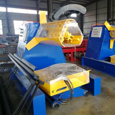 China Building material shops electric uncoiler for roll forming machine for sale