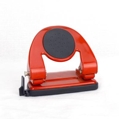 China Security 20 Sheet Punch Paper Hole Puncher Metal Hole Paper Punch Machine With Self Lock for sale