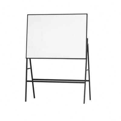 China Desk A Shape Single Sided Whiteboard Board Wrighting Message Board With Marker And Magnetic Buttons for sale