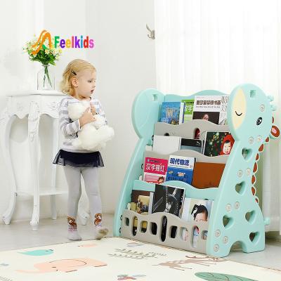 China Feelkdis L-SNJ01 Foldable Toy Shelf Living Room Furniture Plastic 80*38*86 cm for sale