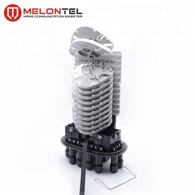 China FTTH MT-1557 144 384 456 288 vertical type 288 576 core 384 core fencing fiber optic connector outdoor closure for sale