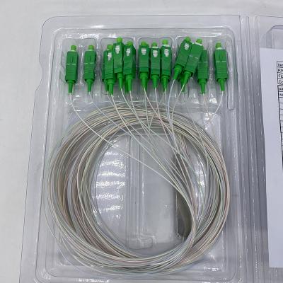 China FTTH MT-1080-SC 1*16 FTTH Corning PLC Fiber Optic Splitter With SC A/PC Connector for sale