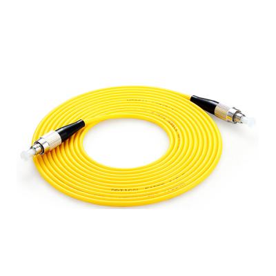 China FTTH MT-D1000 1M/2M/3M Customize Type FC-FC UPC 62.5/125 Fiber Optic Patch Cord Single Mode Simplex Fiber Optic Patch SM SM Cord for sale