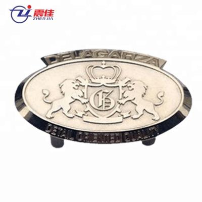 China Europe Factory Price Wholesale Custom Metal Logo Emblem for sale