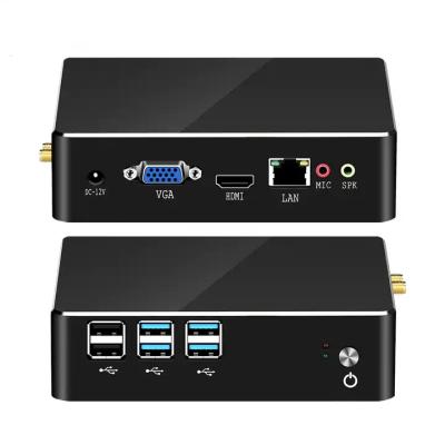 China Hot Selling Educational Business PC win10 i3 i5 i7 4500U DDR3L/DDR4 Mini PC TV BOX Micro Dual Display NUC HTPC Barebone Desktop System for sale