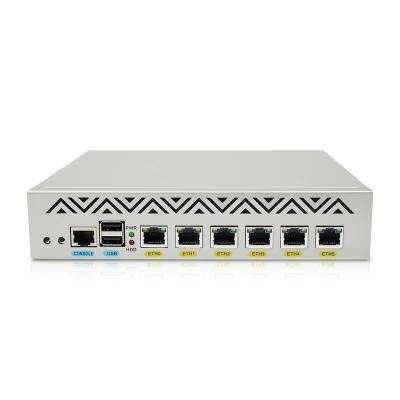 China Configured As Firewall Pfsense PC Router Celeron N5105 J4125 N4000 J6412 i5 i7 6*Nics RS232 USB Soft Gateway POE PSE Bypass Mini PC Firewall for sale