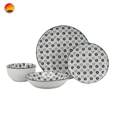 China China Alibaba Supplier Sustainable Tableware Sets Luxury Dishes Sets Best Selling for sale