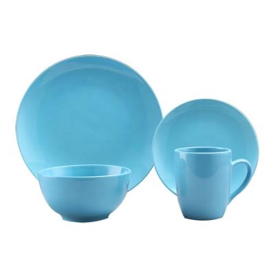 China Factory Direct Sales Kitchen Sustainable Ceramic Dinnerware Sets Modern Fine Stoneware Dinner Set for sale