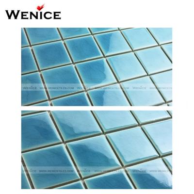 China Bathroom Turquoise Dark Bathroom Ceramic Tiles For Wall for sale