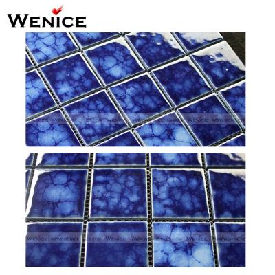 China Professional Construction Material Scratch Resistant Bathroom Ceramic Swimming Pool Tiles in India for sale