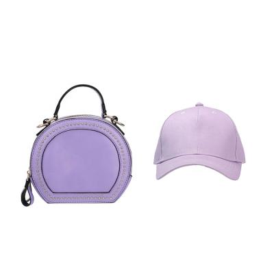 China Fashion Bag A Woman Hand Tasch Shoulder Luxury Main Purse And Hat Set Purses And Handbags for sale