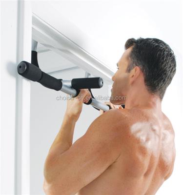 China Durable Popular Iron Pull Up Bar Door Gym Fitness Accessories for sale