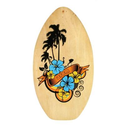 China High Quality High Quality Wooden Surfboard Surfing Skimboard for sale