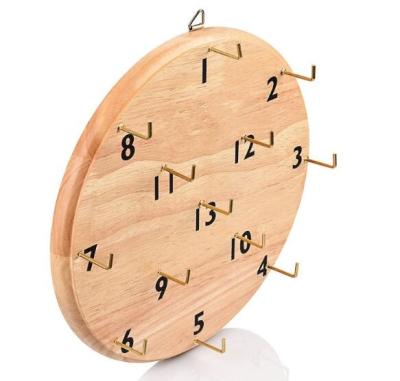 China Wholesale Cheap Wooden Toy Outdoor Game School Unjustified Absence Ring Toss Game for sale