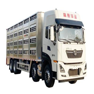 China Aluminium Professional Factory 4 Floors Livestock Transport Truck Hot Sale Transport Truck for sale