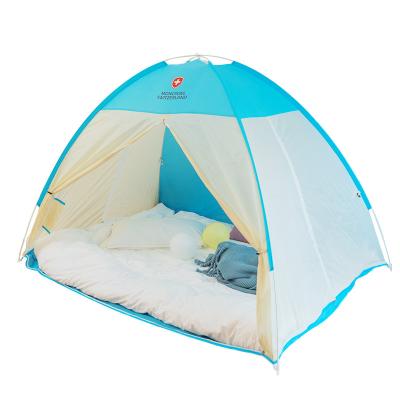 China Straight Tying Type Life Bed Canopy Privacy Tents Bed Tent Shelter Indoor Noise Up Comfortable Framed Portable Curtains Sleep Tents for sale