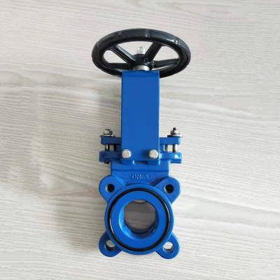 China SS304 Body General Disc Carbon Steel Seal Blade Cutting Knife Hard Gate Valve for sale