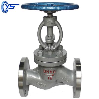 China General Body Water Pipeline Zero Leakage WCB Double Seated Globe Control Valve for sale