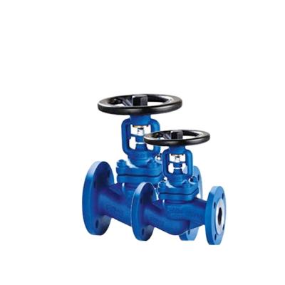 China DIN General Standard Bellows Sealed Globe Valve With Lubricating Spout for sale