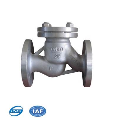 China SS304 SS316 General Hydraulic Body Way High Quality Lifting Type A Check Valve With Price for sale