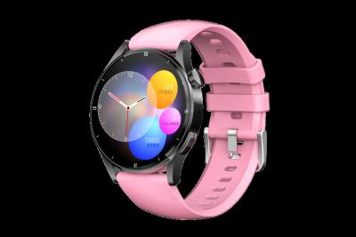 China QS39 Auto Date Smartwatch Round Touch Dial Phone Watches Men Women Fitness Tracker ECG Heart Rate Sports IOS Android Smart Watch for sale