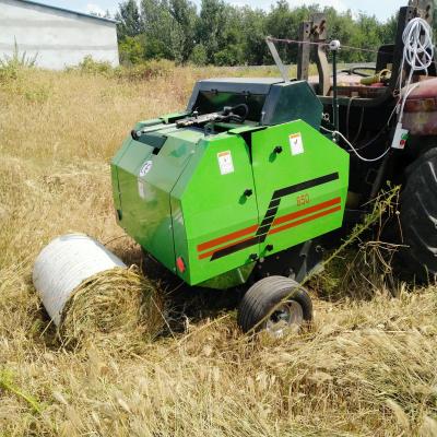 China Farms Tractor Round Hay Baler Mini Round Hay Balers for sale