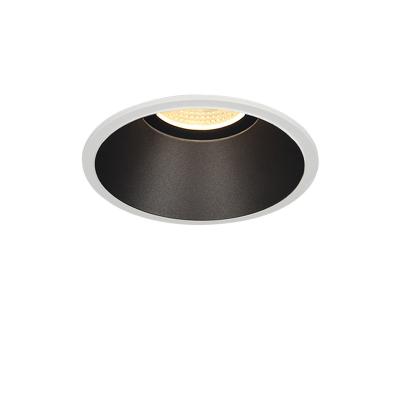 China 2021 Modern high radiation Aisilan dali porcelain ceiling anti-glare dimmable downlight recessed LED bedside light spotlight for sale