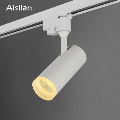 China Aisilan Contemporary COB LED COB LED Track Light Industrial Contemporary Hallway Room Surface Modern Home Lamp System Adjustable for sale