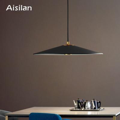 China Modern Nordic Aisilan Vintage Ultrathin Elegant Chandeliers Lights Ultrathin Anti-glare For Dining Room COB LED Pendant Light for sale