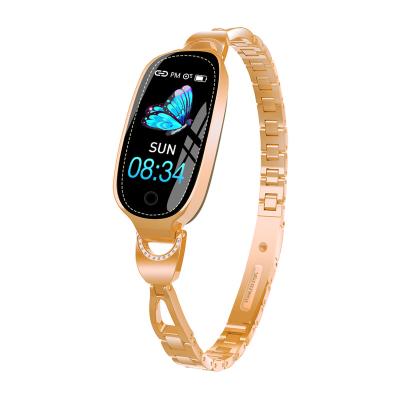 China 2023 New Arrival Touch Screen Fitness Tracker Blood Pressure Heart Rate Smart Ladies Women Band Smart Watch for sale