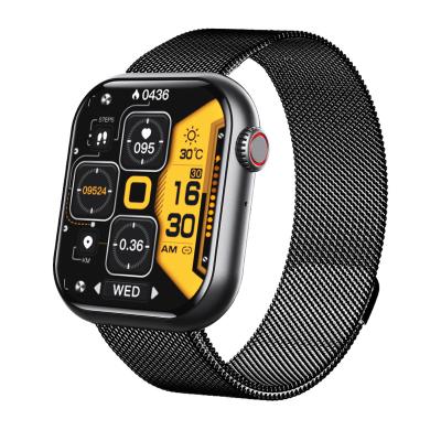 China BT+APP 2 in 1 old link mesh band calls heart rate monitoring ip67 sports wrist smartwatch watch connect smart watch for sale