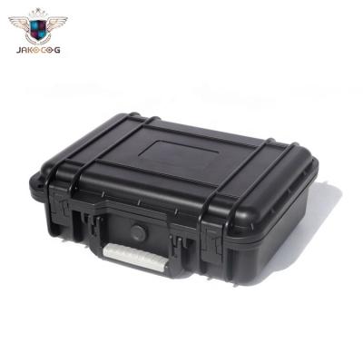 China Small PP Plastic Portable Tool Box M290 Stun Gun Waterproof Hard Gun And Pistol Ammo Hard Case With Foam TSA Approved for sale