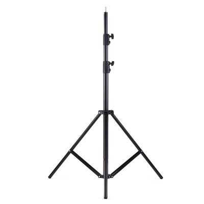 China Adjustable Ring Light 280cm Metal Photo Studio Light Stand Height Three Section Tripod For Video Camera Accessories for sale