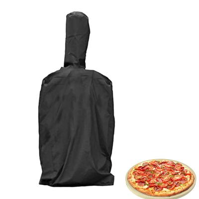 China Dustproof Waterproof UV Resistant Outdoor Pizza Oven Cover For BBQ Grill Charcoal Wood Burning Pizza Bread Oven for sale