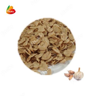 China Dry In The Latest Low Price Fried Garlic Flakes Pure Crispy Delicious Fried Garlic Chips for sale