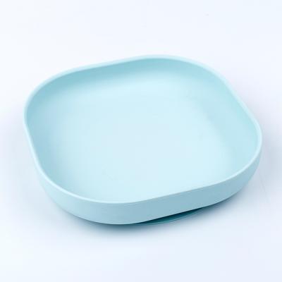 China Feeding For Baby Bpa Free Proven Silicone Suction Children Plate Silicone Baby Dish for sale