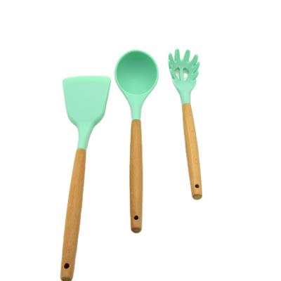 China Modern Cookware Tools Full Heat High Quality Silicone Cooking Kitchen Utensils Set for sale