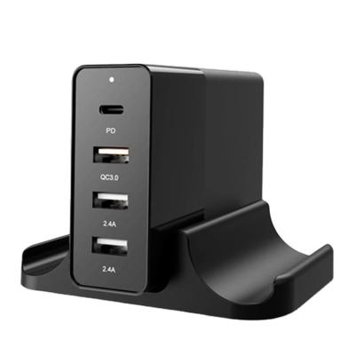 China Palladium Fast Charger 48W 4-Port USB C Charger Palladium Fast Charging Station Wall Charger For iPhone 11 Pro Max, Ipad Pro MacBook Pro Air Galaxy S20 S10 for sale