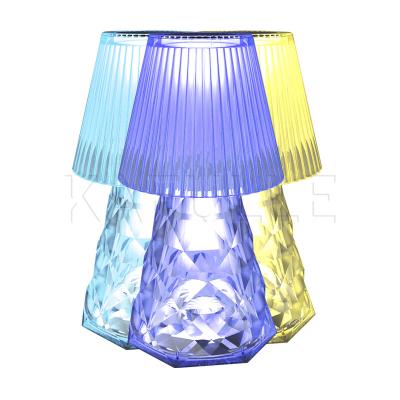 China Modern Decorative Table Lamp IPX4 Crystal Table Lamp Creative Bedroom Night Light Waterproof Atmosphere Lamp for sale