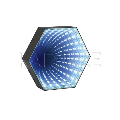 China Music Synchronization Colors Mirror Novelty Game Music Variable Rhythm RGB LED Light Smart Hex Hexagon for sale