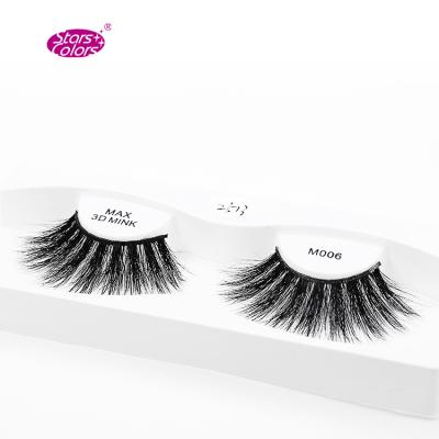 China 3D Layered Effect 25mm Mink Tape Handmade 100% Fluffy Lashes Real Mink Lashes 3D 5D False Eyelashes for sale