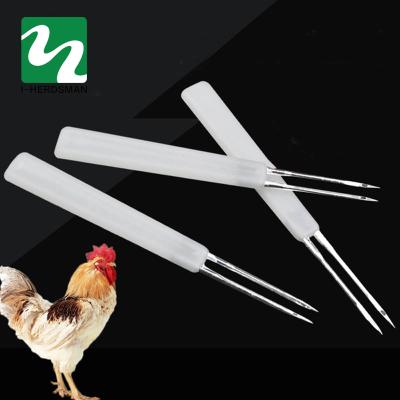 China Veterinary Plastic Chicken Pox Vaccine Needle With Stainless Steel for sale