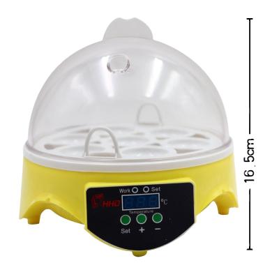 China Electric Duck Poultry Bird Egg Incubator Automatic Automatic 7 Egg Chicken Incubator for Chick for sale