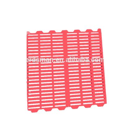 China Various Sizes Livestock Farming Durable Pig/Goat/Sheep Poultry Farm Plastic Slat Flooring for sale