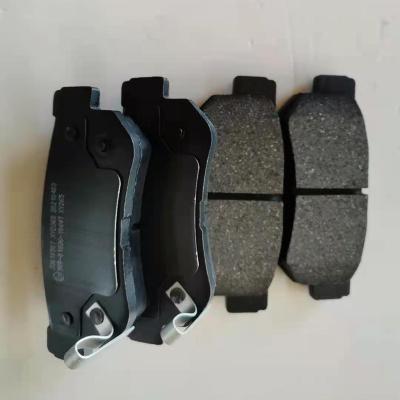 China GLS Brake Pads Price Brake Pad Spare Parts Ceramic Auto Front Brake Pads (X166) for sale