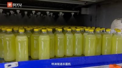 Cina Linea di imbottigliamento delle bevande attrezzatura di raffreddamento a spruzzo sistema di essiccazione delle bottiglie in vendita