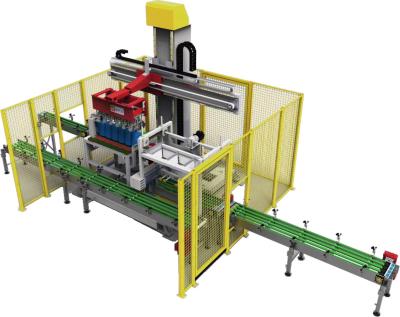 China Bottle Barreled Water Case Packer Machine For Food Production Line for sale