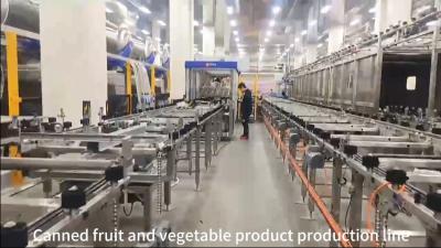 China Máquina de embalagem de alimentos enlatados OEM Linha de produção de produtos de frutas e vegetais à venda