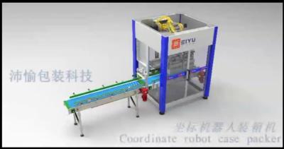 China H Bot Máquina robótica de embalaje de cajas de alta velocidad para la línea de embotellado en venta